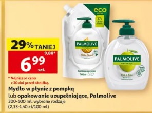 Mydło w płynie z pompką lub opakowanie uzupełniające Palmolive