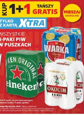 Wszystkie 4-paki piw w puszkach
