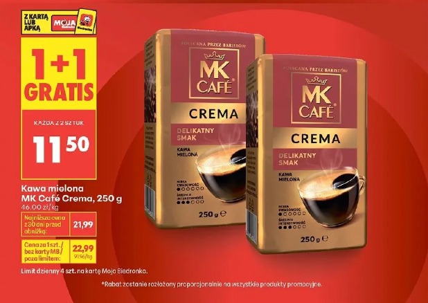 Kawa mielona MK Café Crema