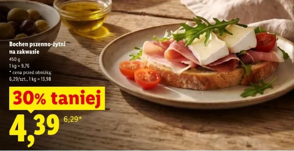 Bochen pszenno-żytni na zakwasie