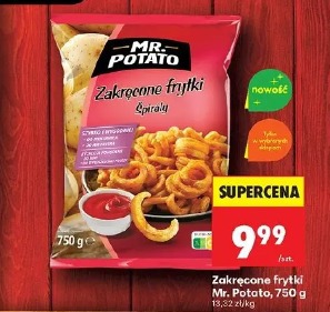 Zakręcone frytki Mr. Potato