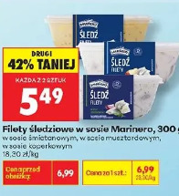 Filety śledziowe w sosie Marinero