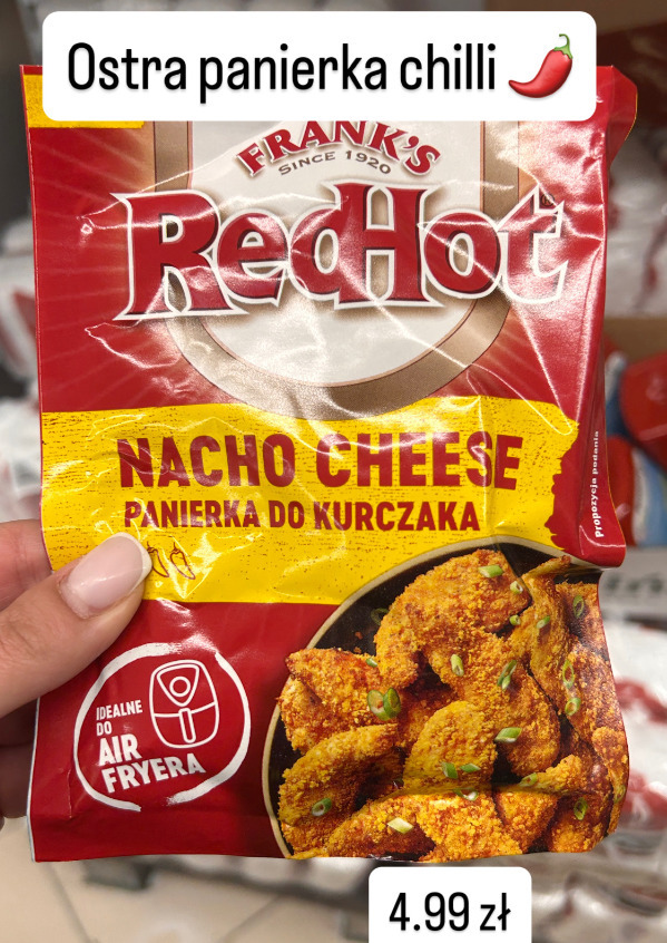 Frank's RedHot nacho cheese panierka do kurczaka