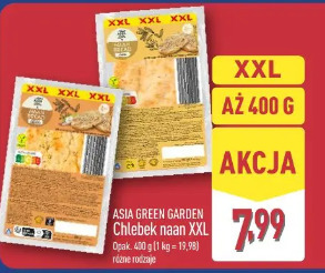 Asia Green Garden Chlebek naan XXL