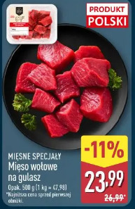 Mięsne Specjały Mięso wołowe na gulasz