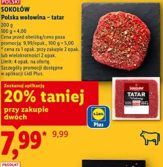 Sokołów Polska wołowina – tatar