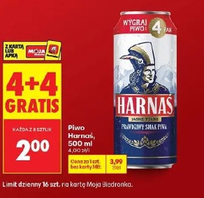 Harnaś jasne pełne piwo