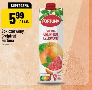 Sok czerwony Grejpfrut Fortuna