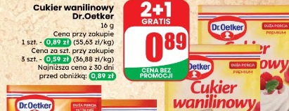 Cukier wanilinowy Dr.Oetker