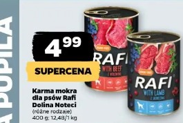 Karma mokra dla psów Rafi Dolina Noteci