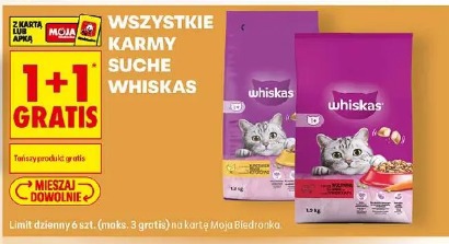 Wszystkie karmy suche Whiskas