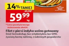 Filet z piersi indyka wolno gotowany