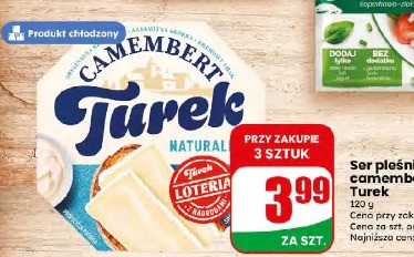 Ser pleśniowy camembert naturalny Turek