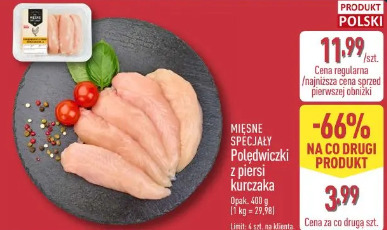 Polędwiczki z piersi kurczaka