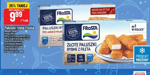 Paluszki rybne Frosta