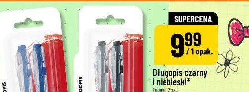 Długopis czarny i niebieski Pentel