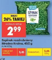 Szpinak rozdrobniony Mroźna Kraina