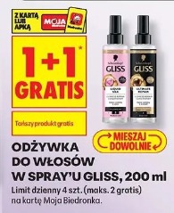 Odżywka do włosów w sprayu Gliss, 200 ml