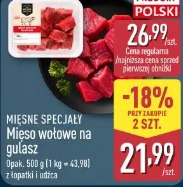 Mięsne Specjały Mięso wołowe na gulasz