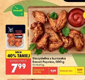 Skrzydełka z kurczaka Sweet Paprica Czas na Grill
