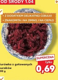 Surówka z gotowanych buraków