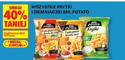 Wszystkie frytki i ziemniaczki Mr. potato