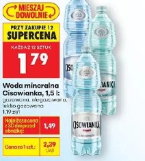 Woda mineralna Cisowianka