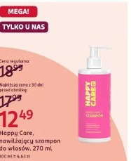 Happy Care, nawilżający szampon do włosów, 270 ml