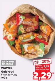 Wawel Galaretki Fresh & Fruity