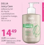 Delia Juicy Care odżywczy żel do mycia ciała z probiotykiem o zapachu mango