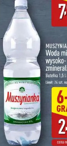 Muszynianka Woda mineralna wysoko-zmineralizowana