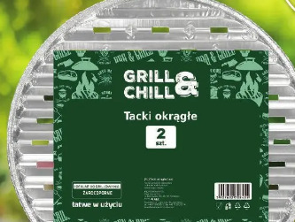Grill & Chill tacki okrągłe