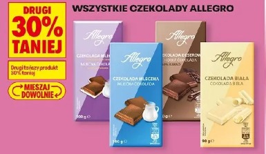 Wszystkie czekolady Allegro