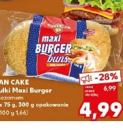 Dan Cake Bułki Maxi Burger z sezamem