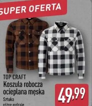 Koszula robocza ocieplana męska