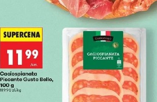 Caciospianata Piccante Gusto Bello