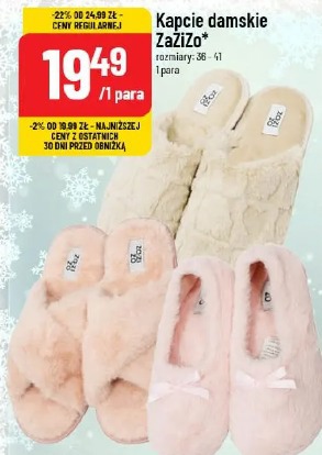 ZaZiZo kapcie damskie