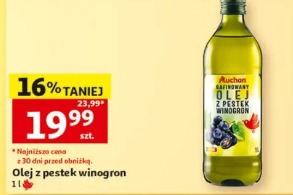 Olej z pestek winogron Auchan