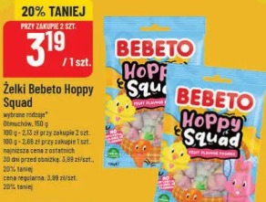 Żelki Bebeto Hoppy Squad