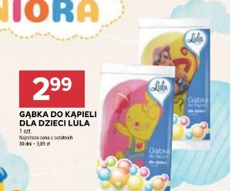 Gąbka do kąpieli dla dzieci Lula