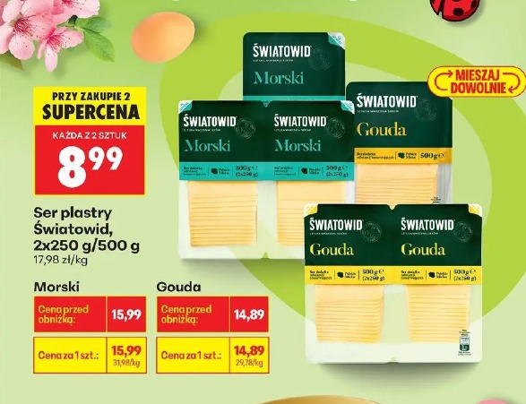 Ser plastry Światowid Gouda