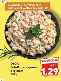 Dega Sałatka warzywna z jajkiem