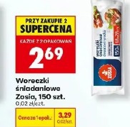 Woreczki śniadaniowe Zosia