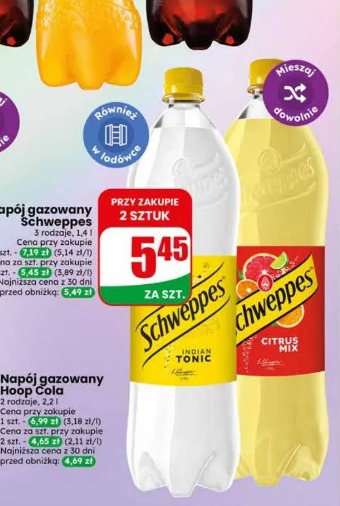 Napój gazowany Hoop Cola Zero Sugar