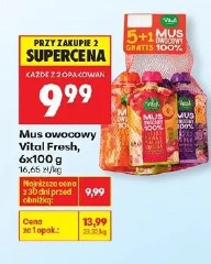Mus owocowy Vital Fresh