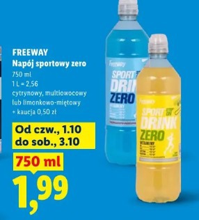 Freeway Napój sportowy zero