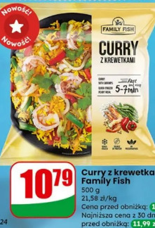 Curry z krewetkami Family Fish
