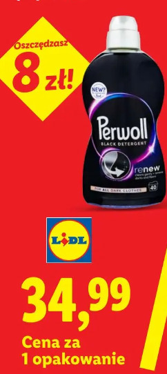 Perwoll Black Detergent płyn do prania ciemnych tkanin