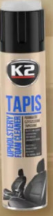 Płyn do czyszczenia tapicerki samochodowej K2 Tapis