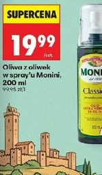 Oliwa z oliwek w spray'u Monini